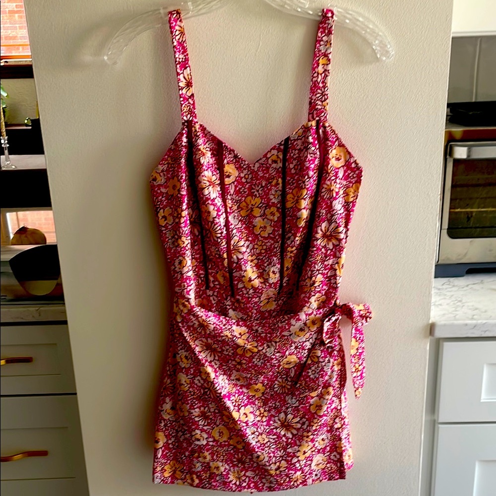 NWT Band of the Free Floral Pink romper